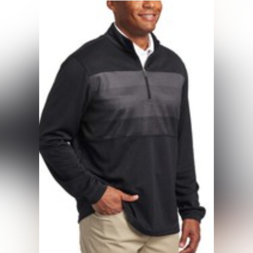 Pebble Beach Black and Gray Lightweight Shirt Jacket